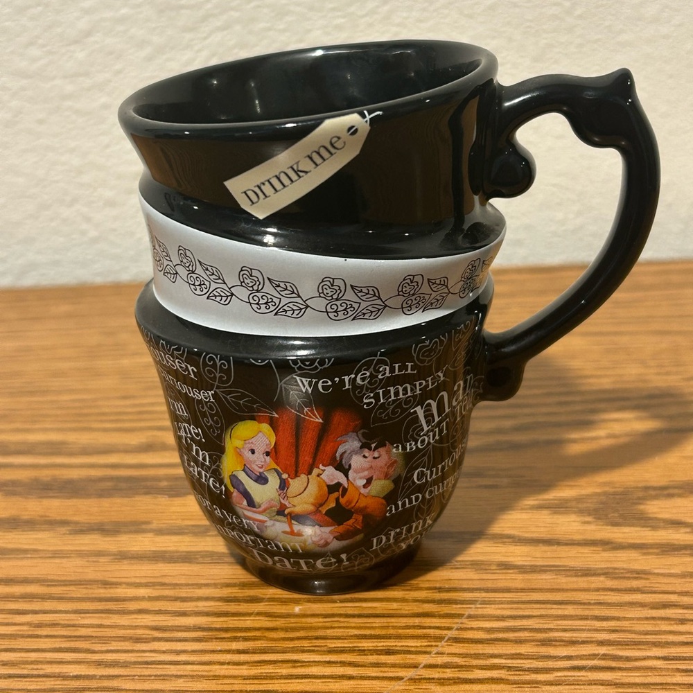 Disney Black and White Ceramic Mug with Vintage Design - Picture 2 of 11